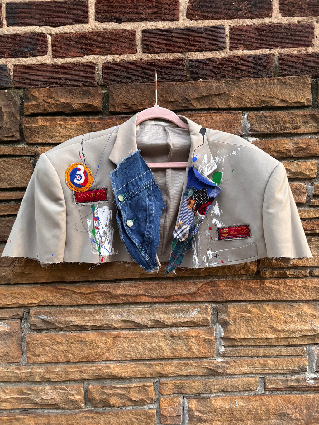 Mantoni Italy Micro Blazer Lrg/XL - The Vault by Sacha