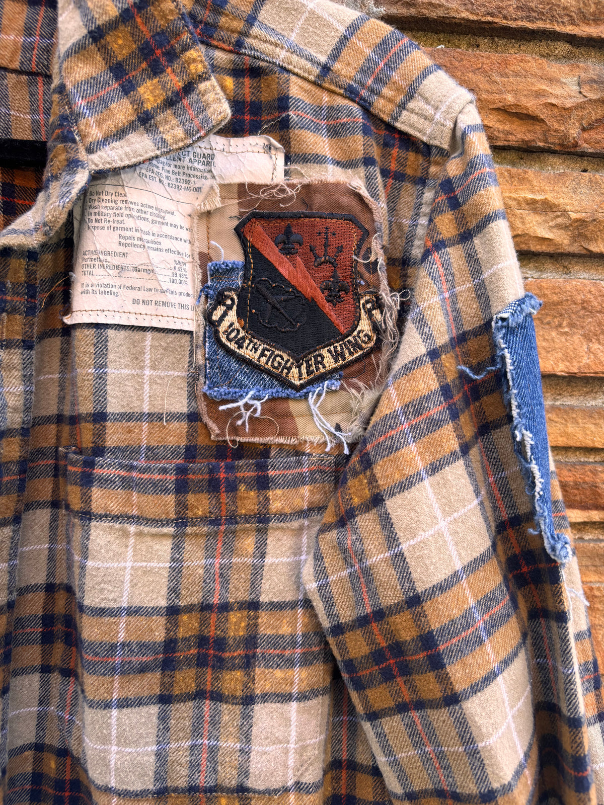 Fighter Reworked Custom Plaid Duster Sm/Med - The Vault by Sacha