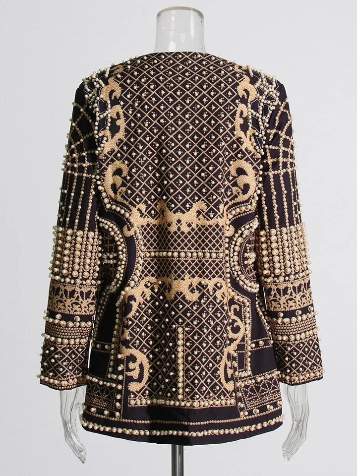 Pearl Embellished Blazer | FINAL SALE - The Vault by Sacha
