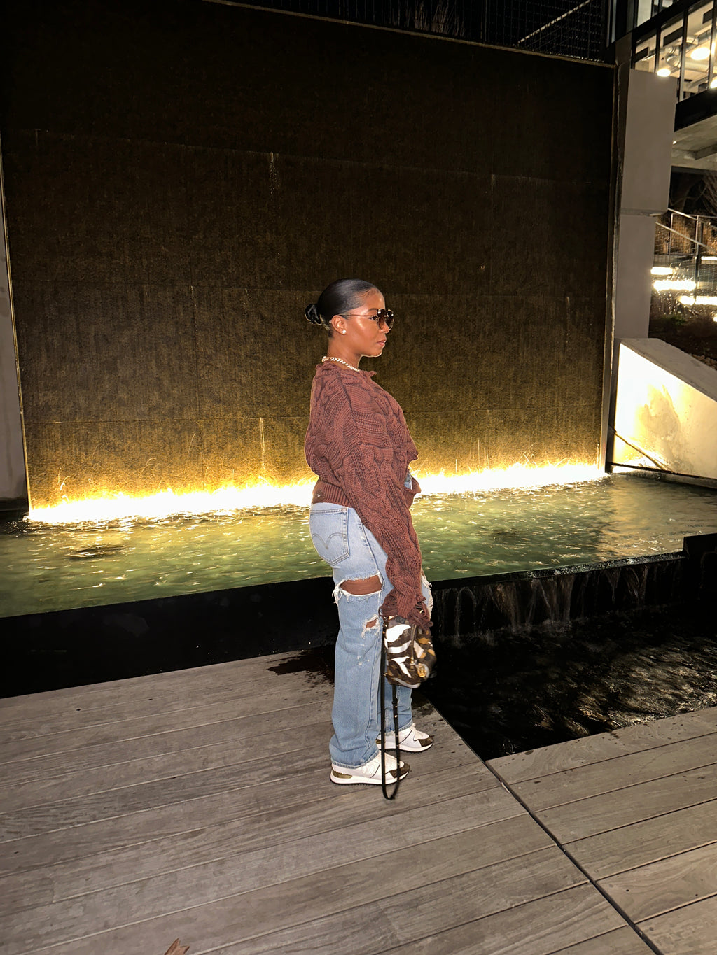 2 Blessed To Be Distressed Sweater - The Vault by Sacha