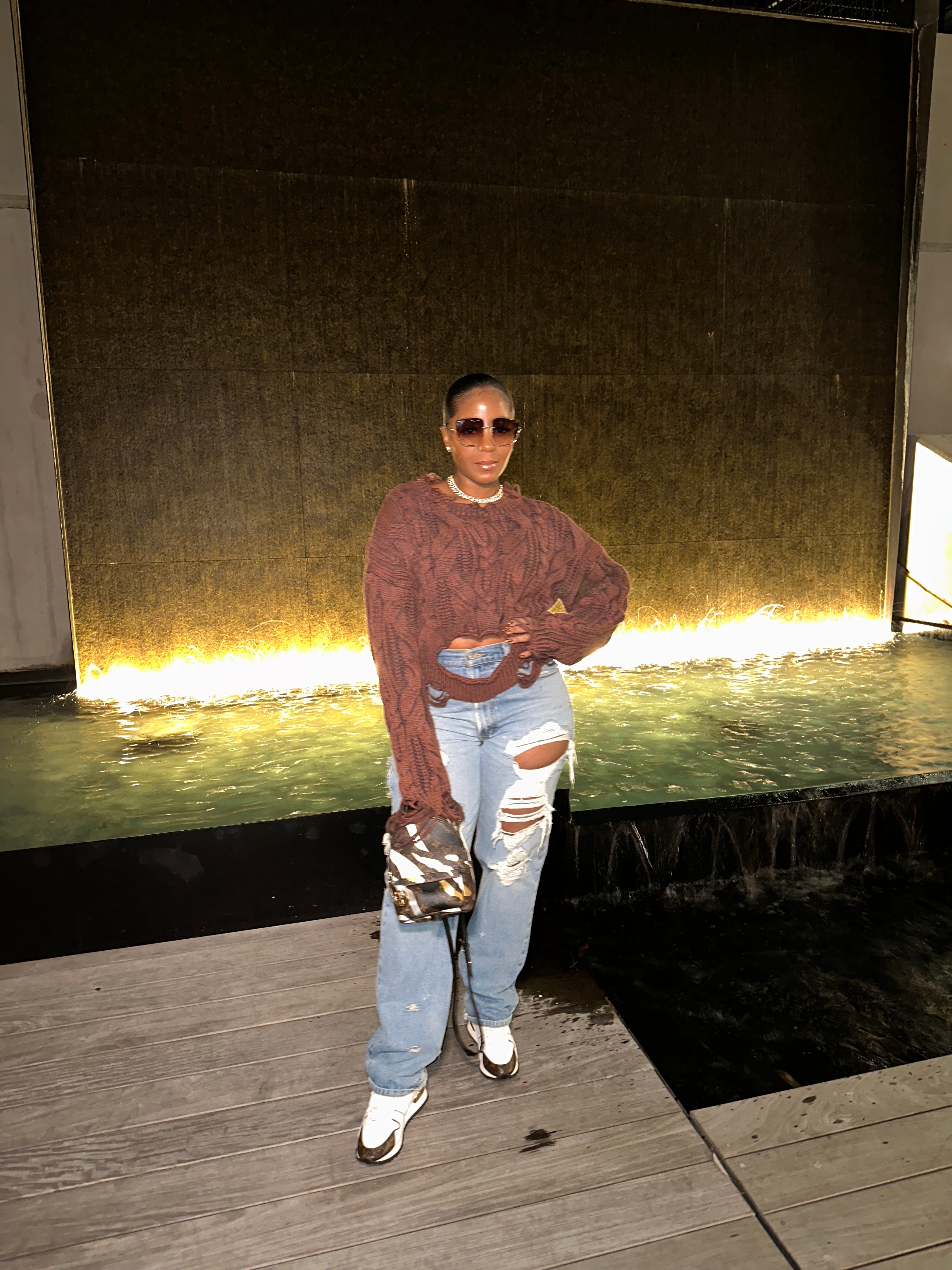 2 Blessed To Be Distressed Sweater - The Vault by Sacha