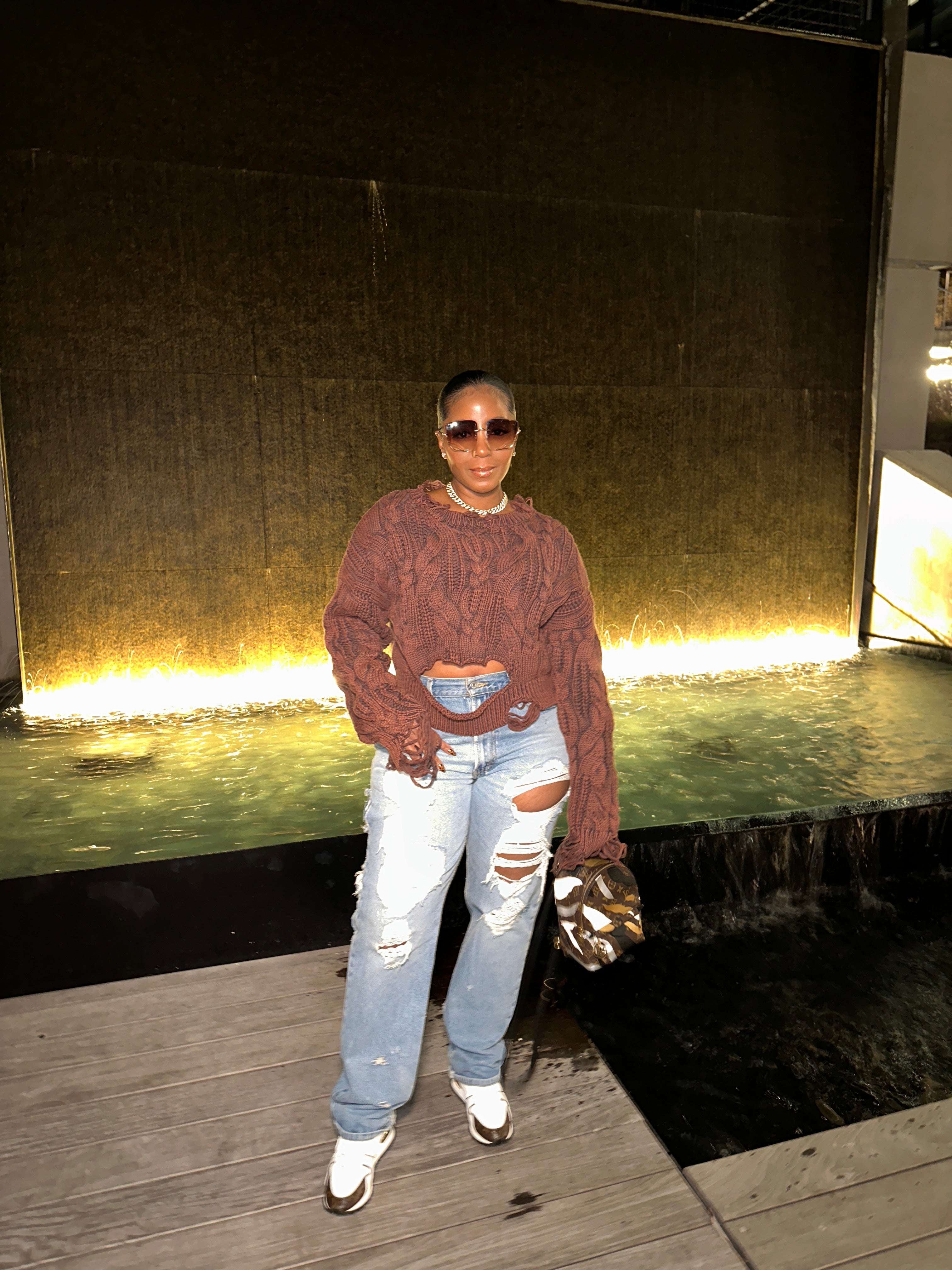 2 Blessed To Be Distressed Sweater - The Vault by Sacha