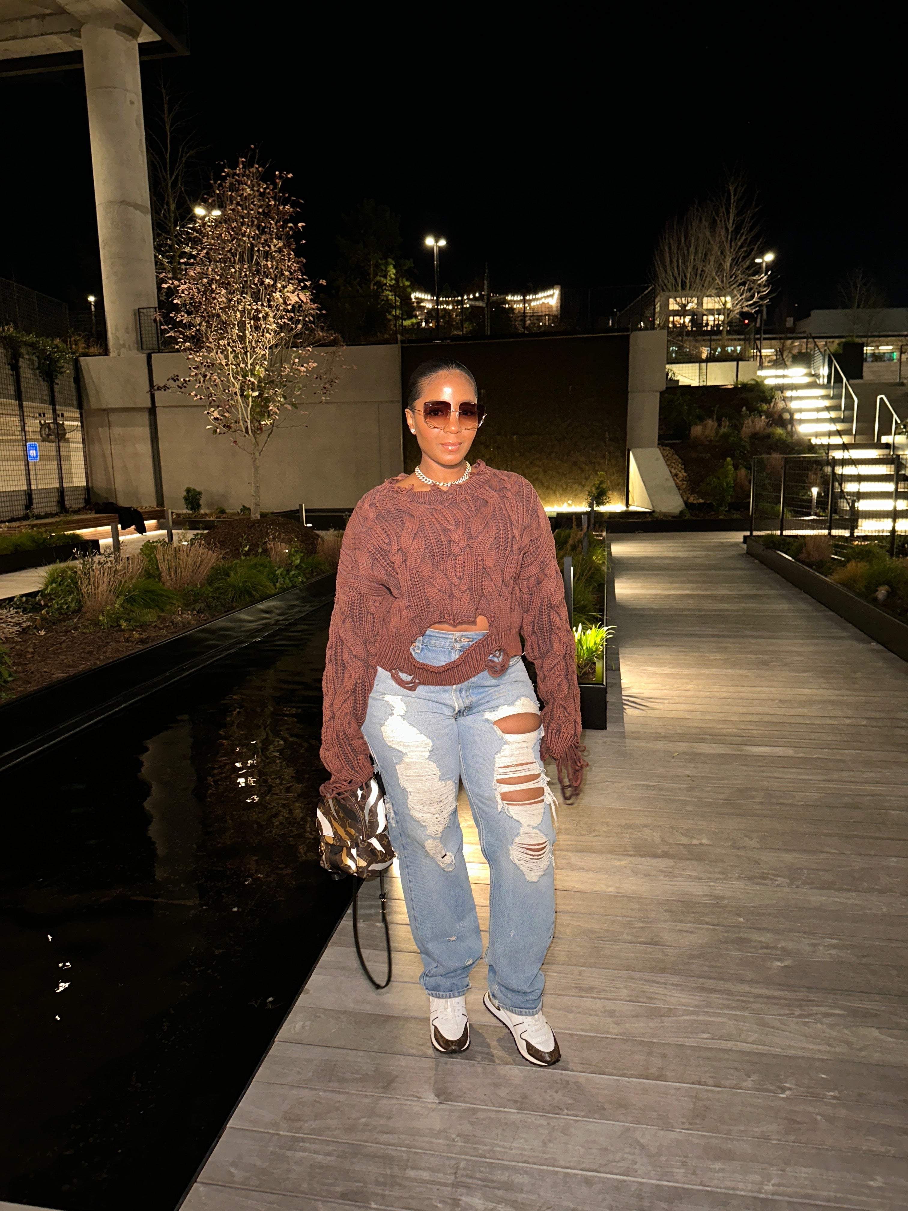 2 Blessed To Be Distressed Sweater - The Vault by Sacha