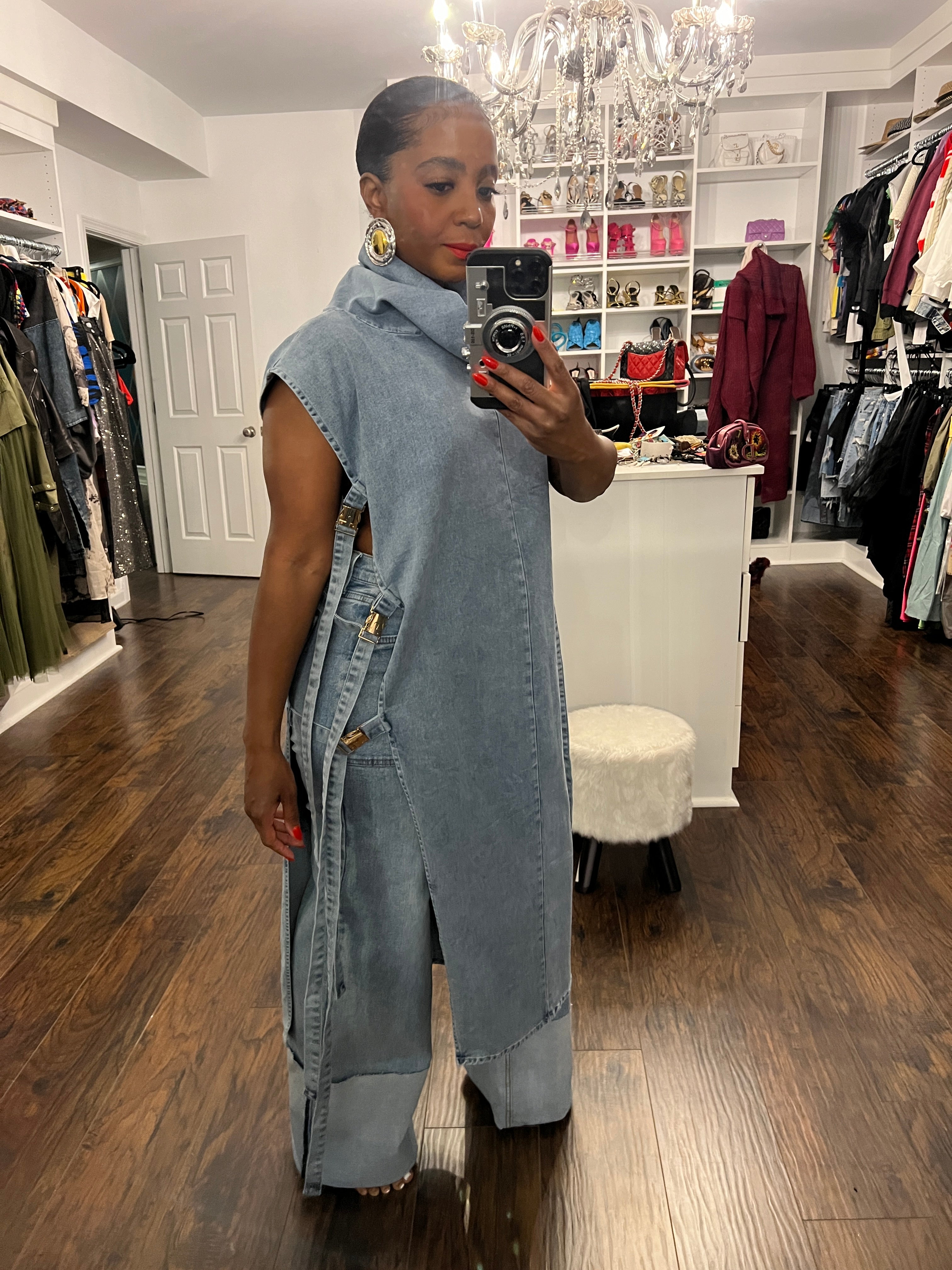 Stretch Wide Leg Cuff Jeans will Restock on 11/10 - The Vault by Sacha