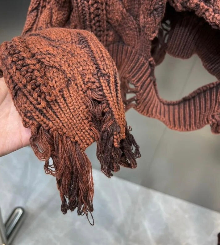 2 Blessed To Be Distressed Sweater - The Vault by Sacha