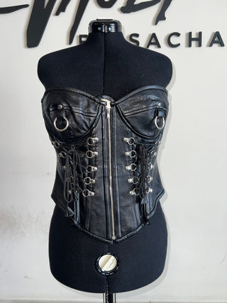 Steel Rose Corset | XL - The Vault by Sacha