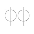 Draw the line earrings - The Vault by Sacha