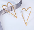 Golden Heart Earrings - The Vault by Sacha