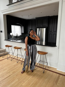 Aztec Wide Leg Pants