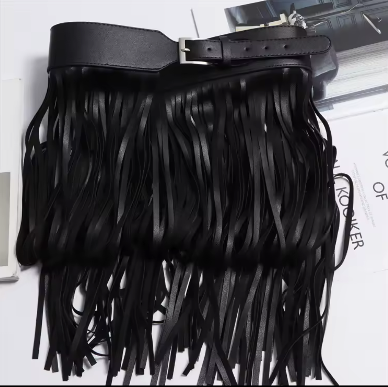 Whiplash Fringe Belt Skirt | One Size - The Vault by Sacha