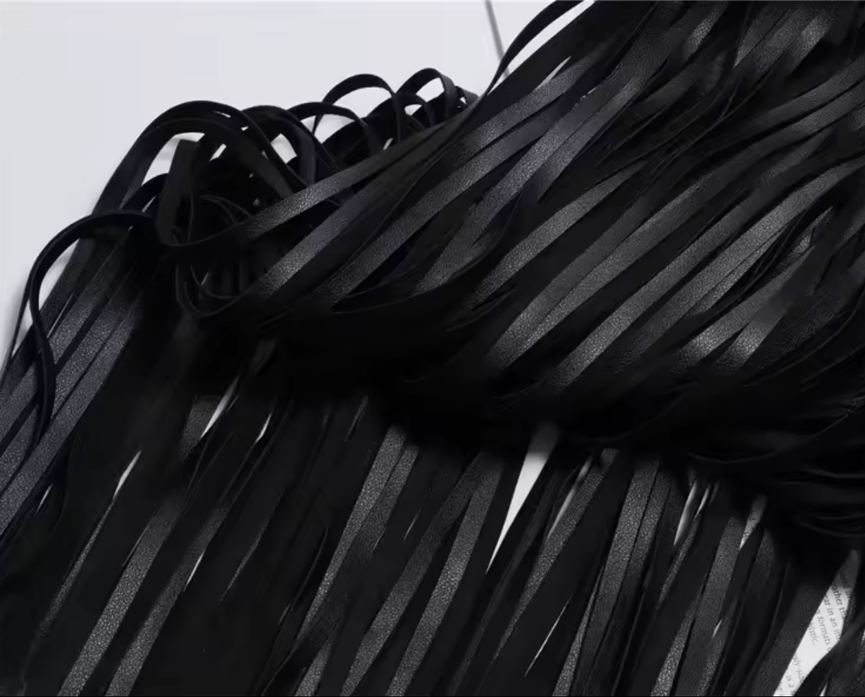Whiplash Fringe Belt Skirt | One Size - The Vault by Sacha