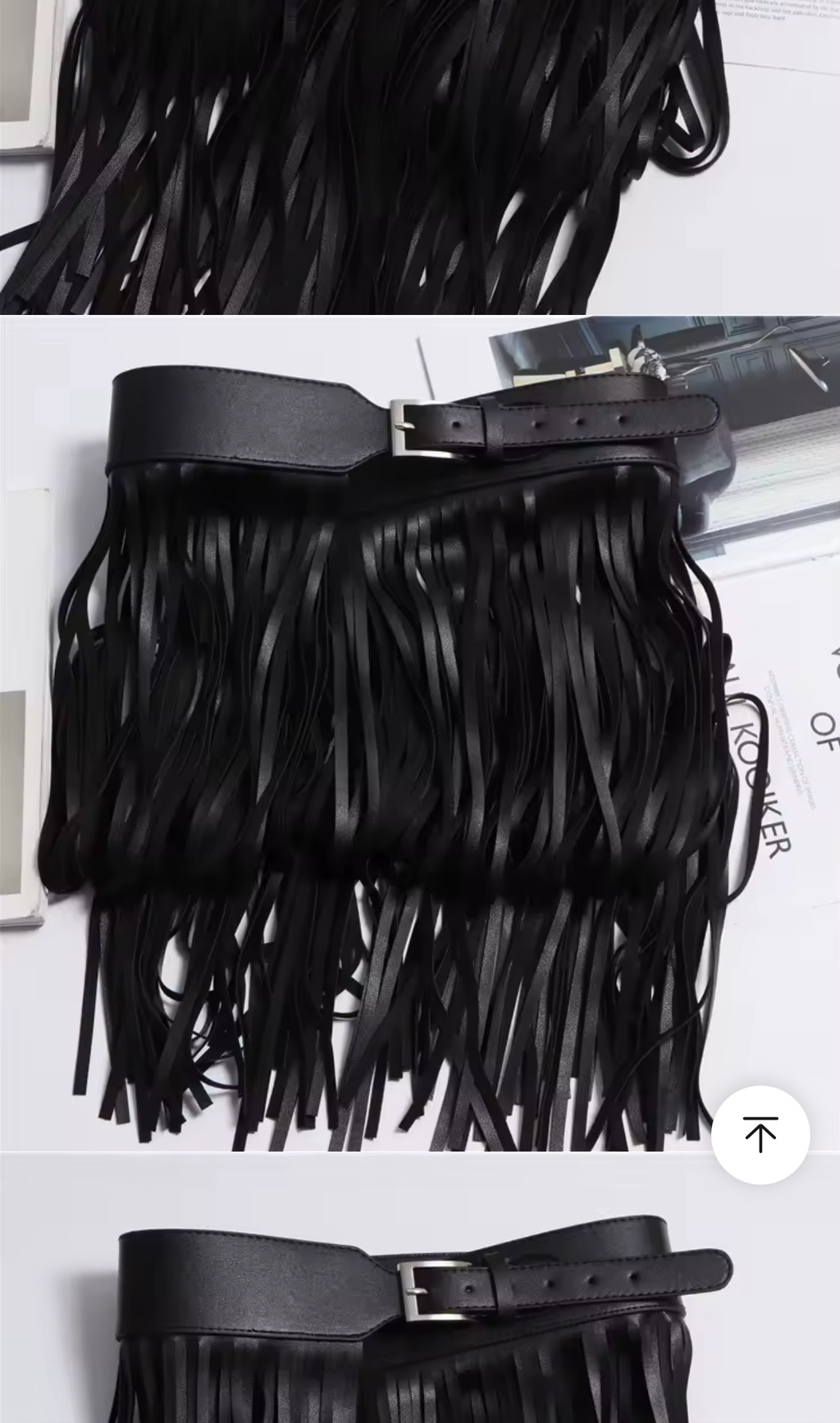 Whiplash Fringe Belt Skirt | One Size - The Vault by Sacha