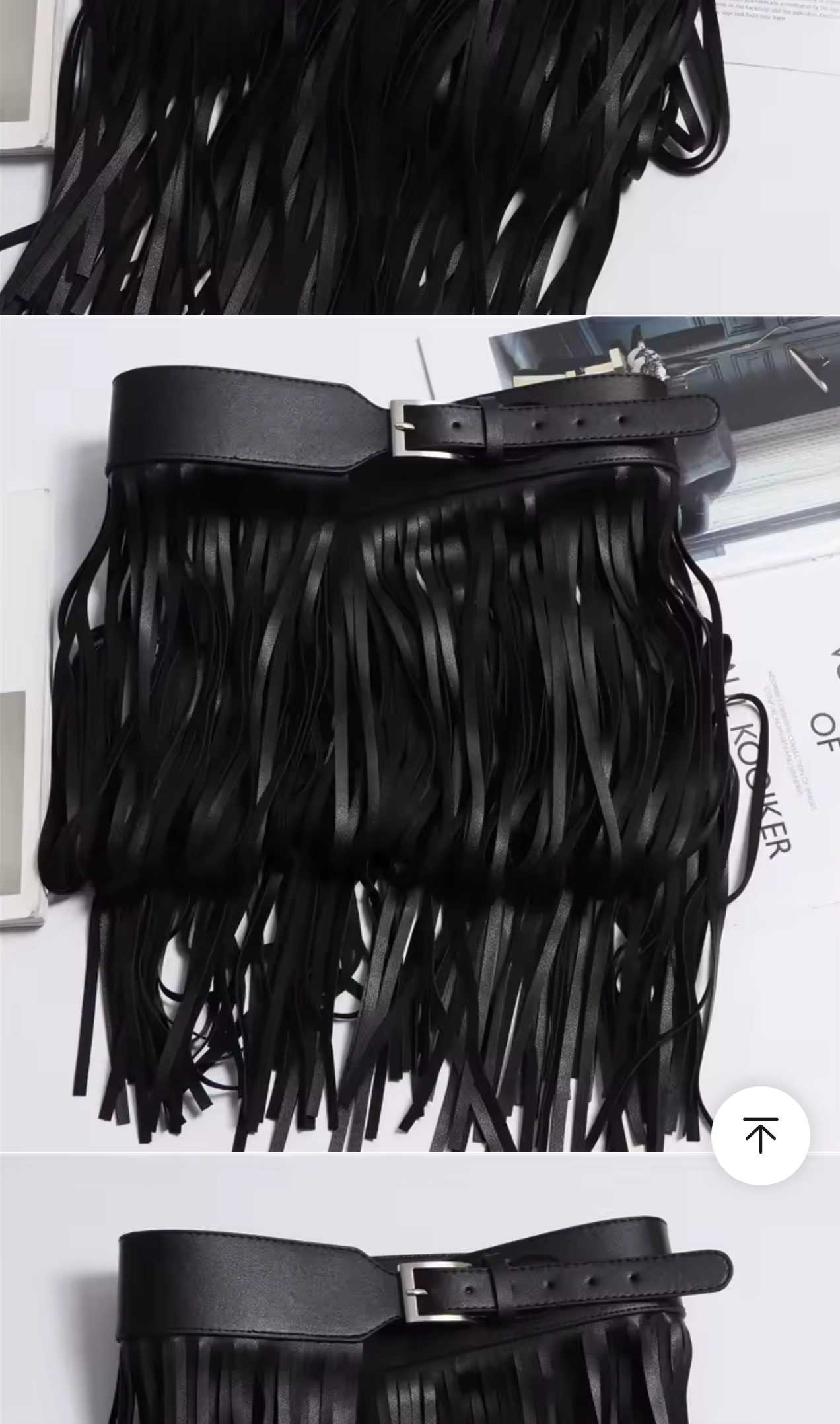 Whiplash Fringe Belt Skirt | One Size - The Vault by Sacha