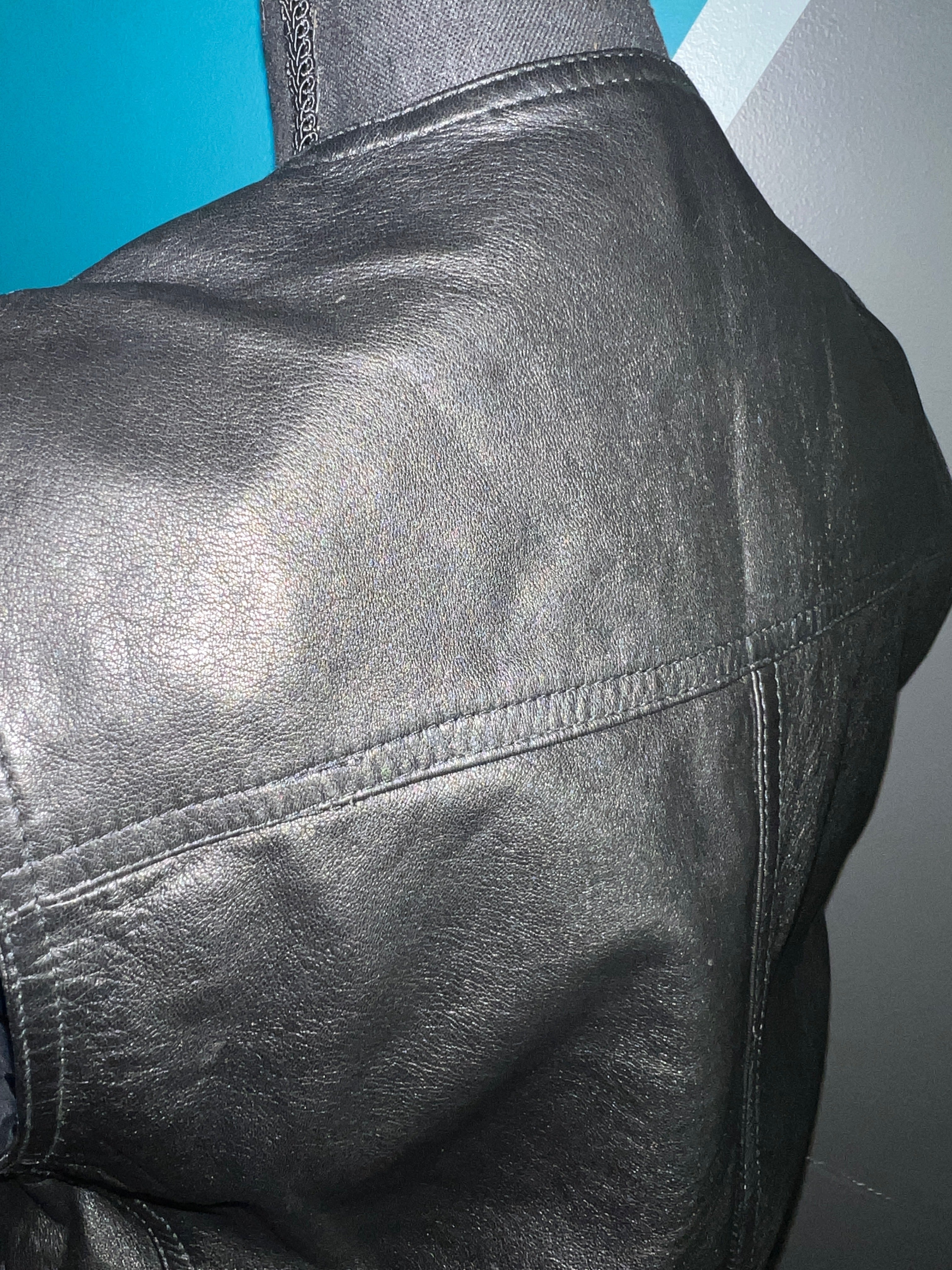 Genuine Leather Hourglass Vest Large - The Vault by Sacha
