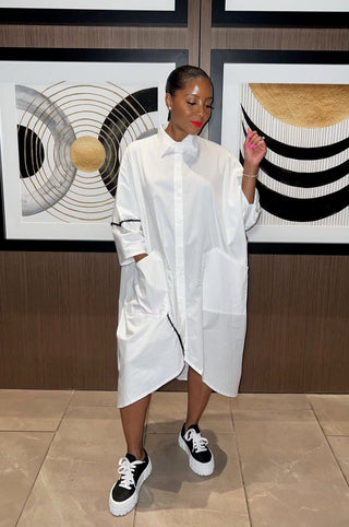 White Shirt Dress - The Vault by Sacha