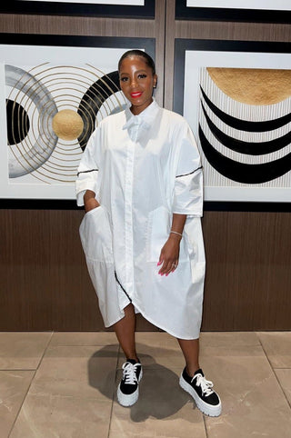 White Shirt Dress - The Vault by Sacha
