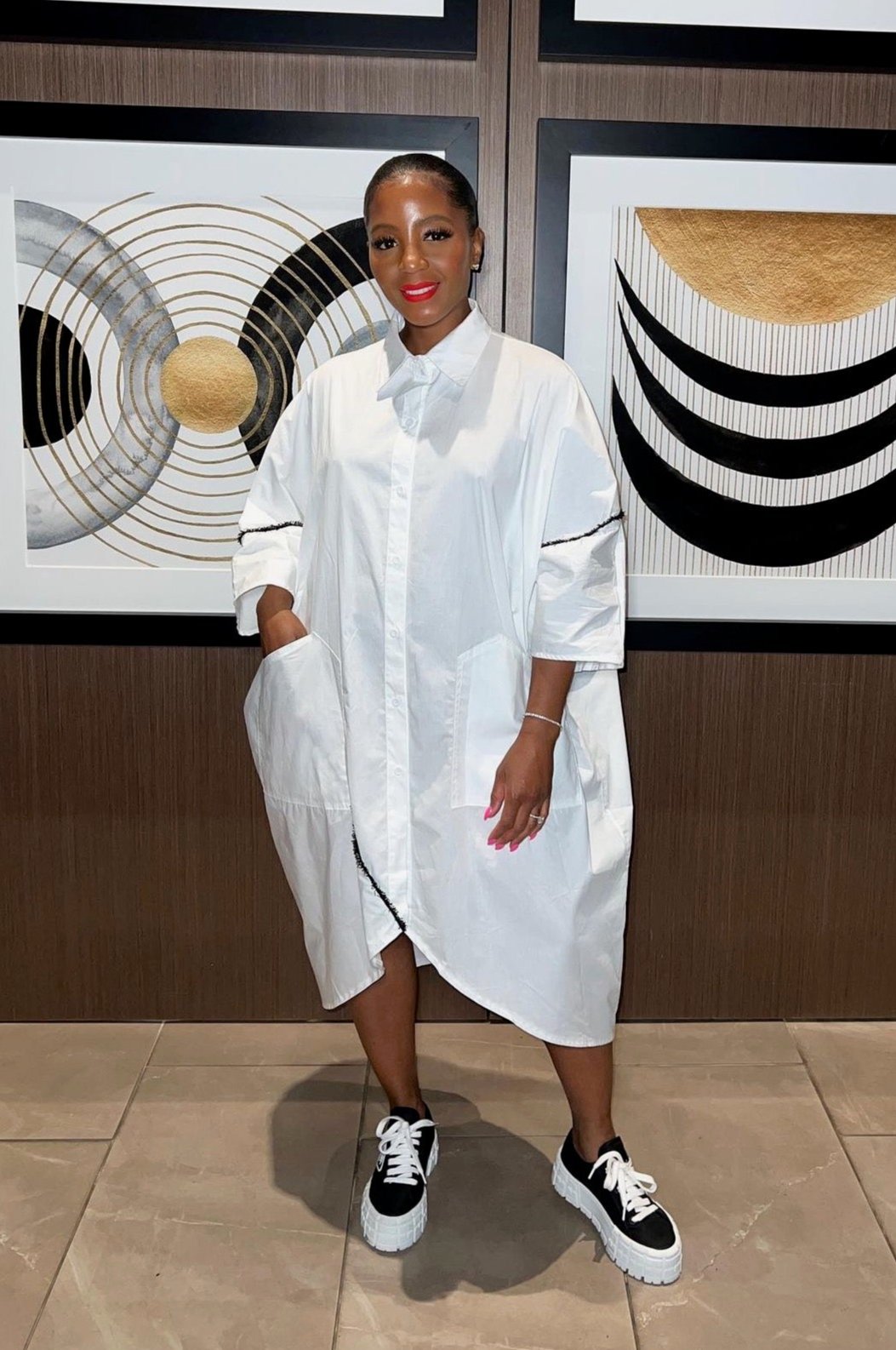 White Shirt Dress - The Vault by Sacha