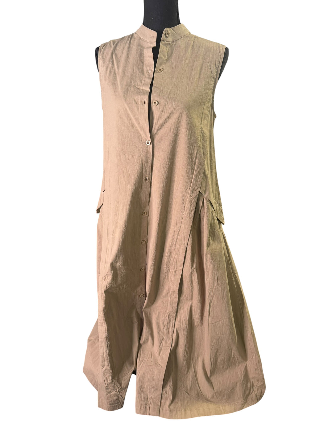 Khaki Maxi Dress - The Vault by Sacha