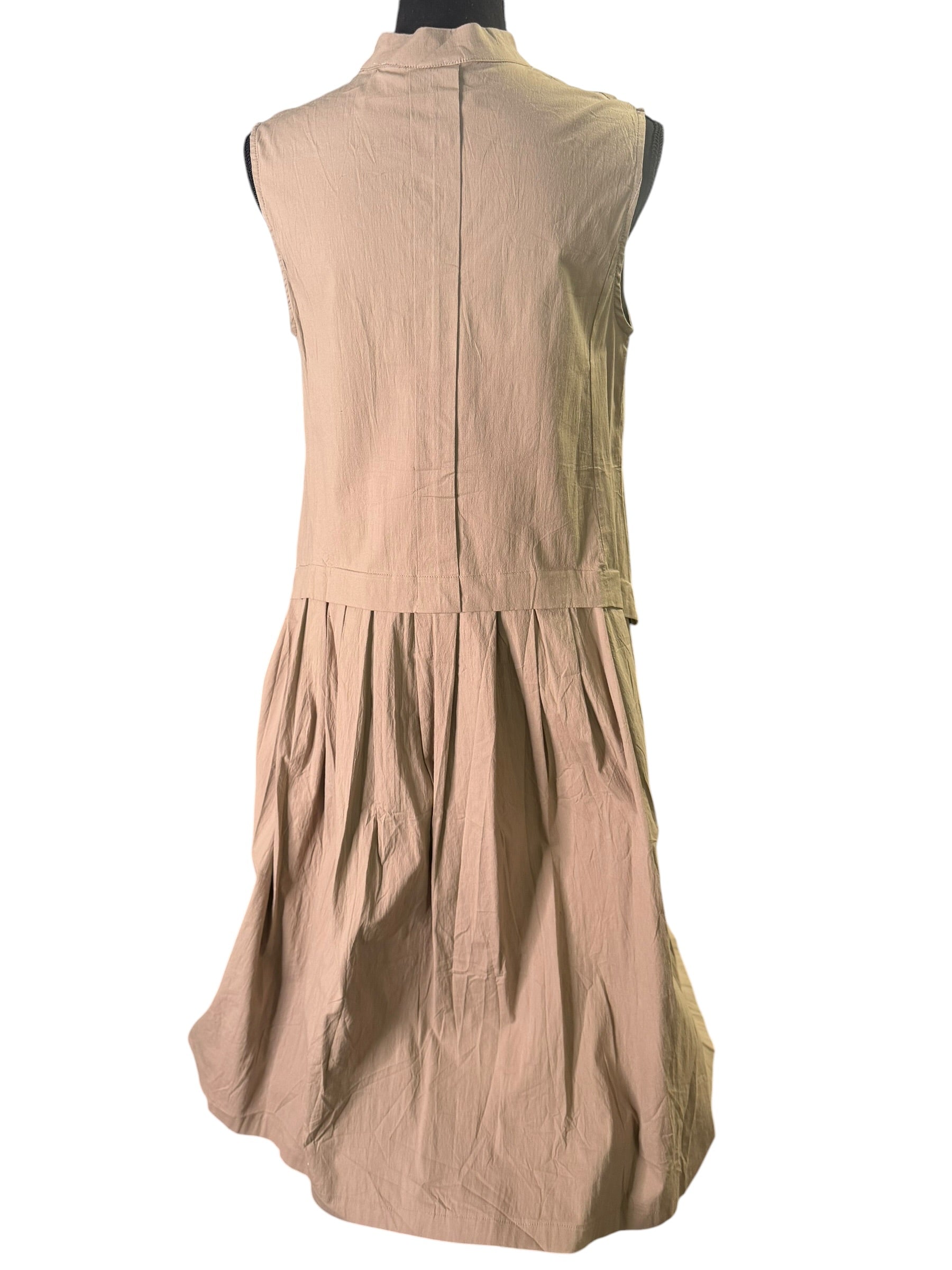Khaki Maxi Dress - The Vault by Sacha