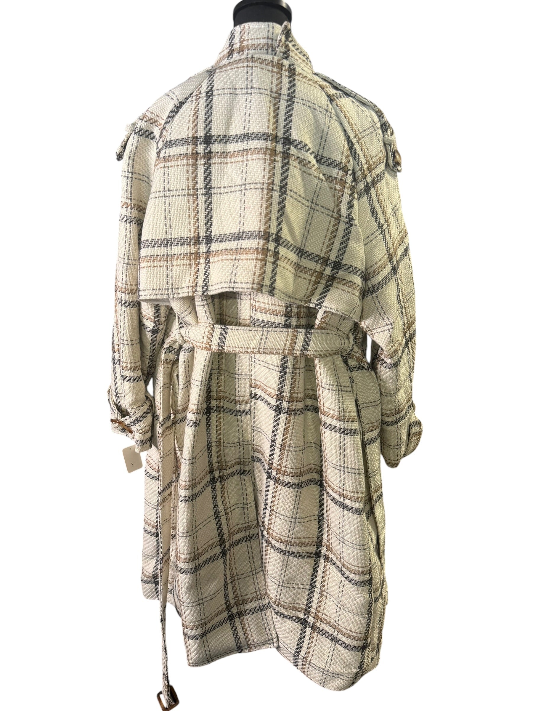 Plaid Wool Coat - The Vault by Sacha