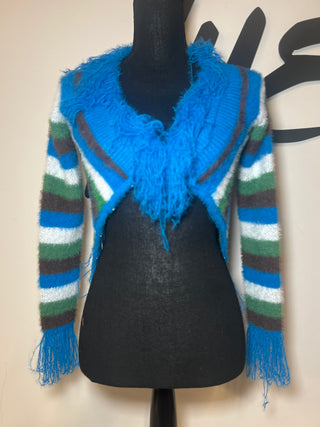 Blue Stripe Sweater | SIZE S | FINAL SALE - The Vault by Sacha