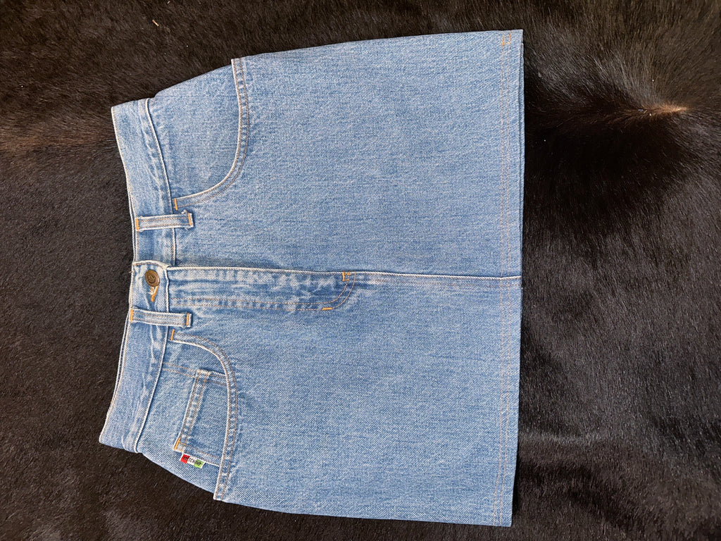 Moschino Denim Mini Skirt W26 - The Vault by Sacha