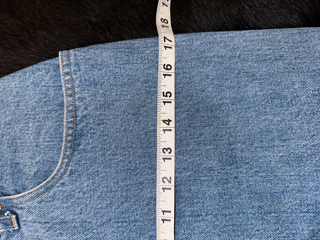 Moschino Denim Mini Skirt W26 - The Vault by Sacha