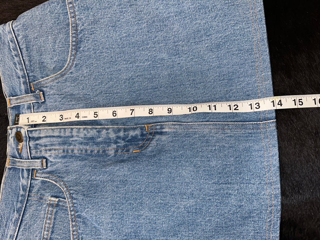 Moschino Denim Mini Skirt W26 - The Vault by Sacha
