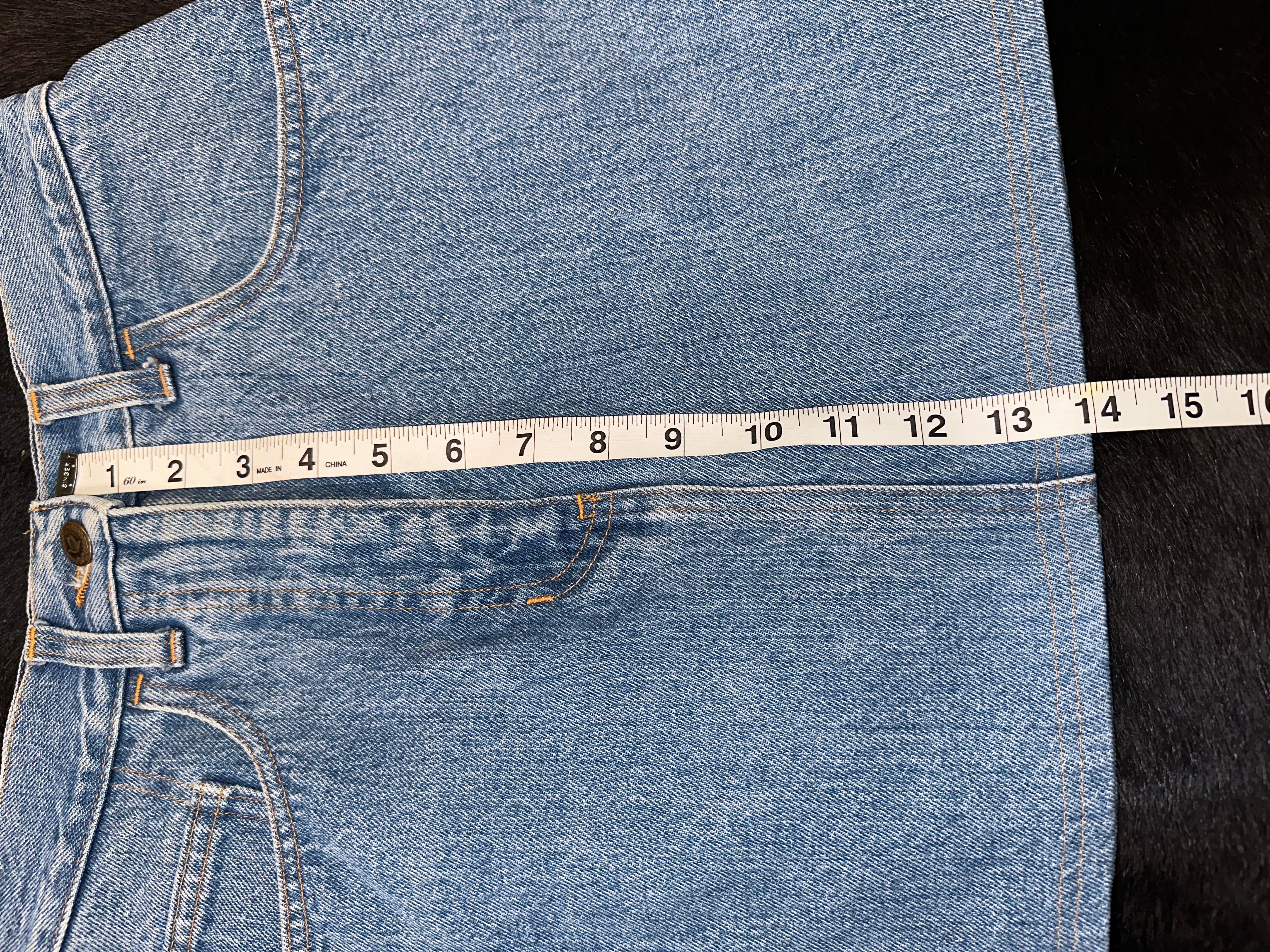 Moschino Denim Mini Skirt W26 - The Vault by Sacha