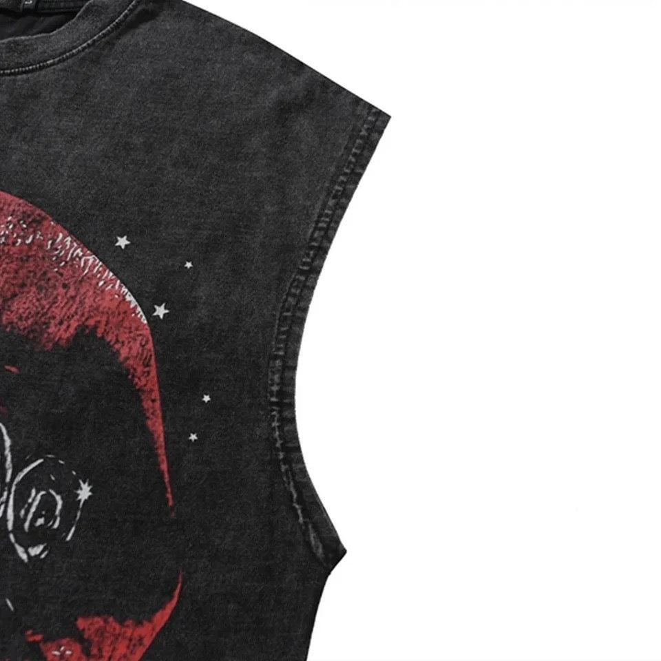 Grillz Graphic Muscle Tee - The Vault by Sacha