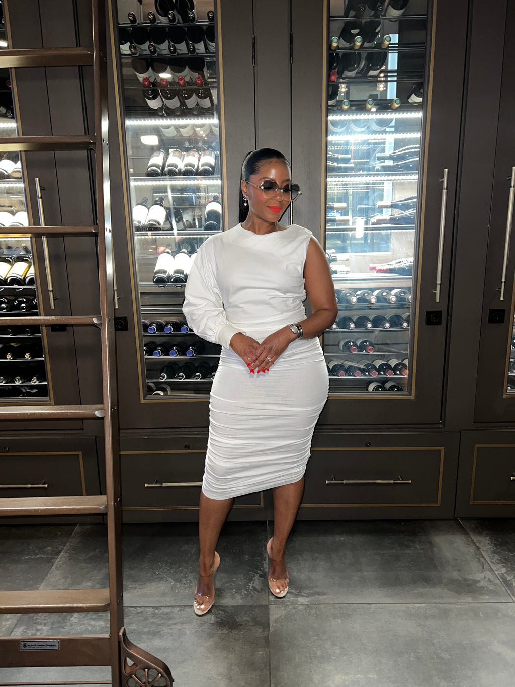 One Shoulder Dress-Final sale - The Vault by Sacha