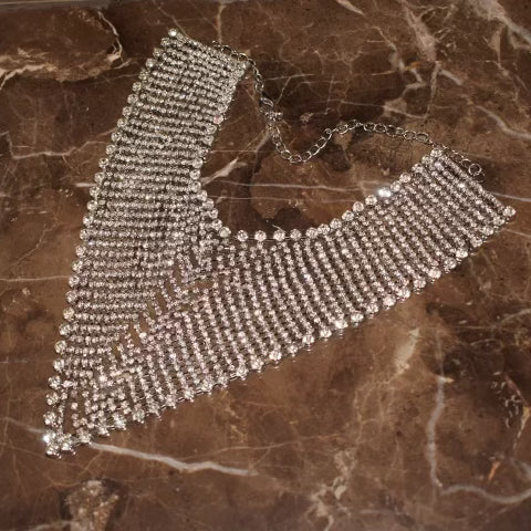 Crystal Bandana Choker - The Vault by Sacha
