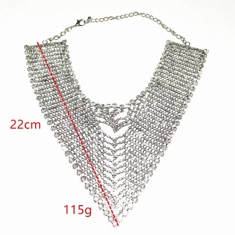 Crystal Bandana Choker - The Vault by Sacha