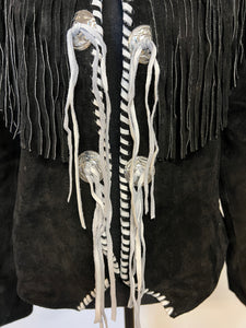 Suede Fringe Jacket