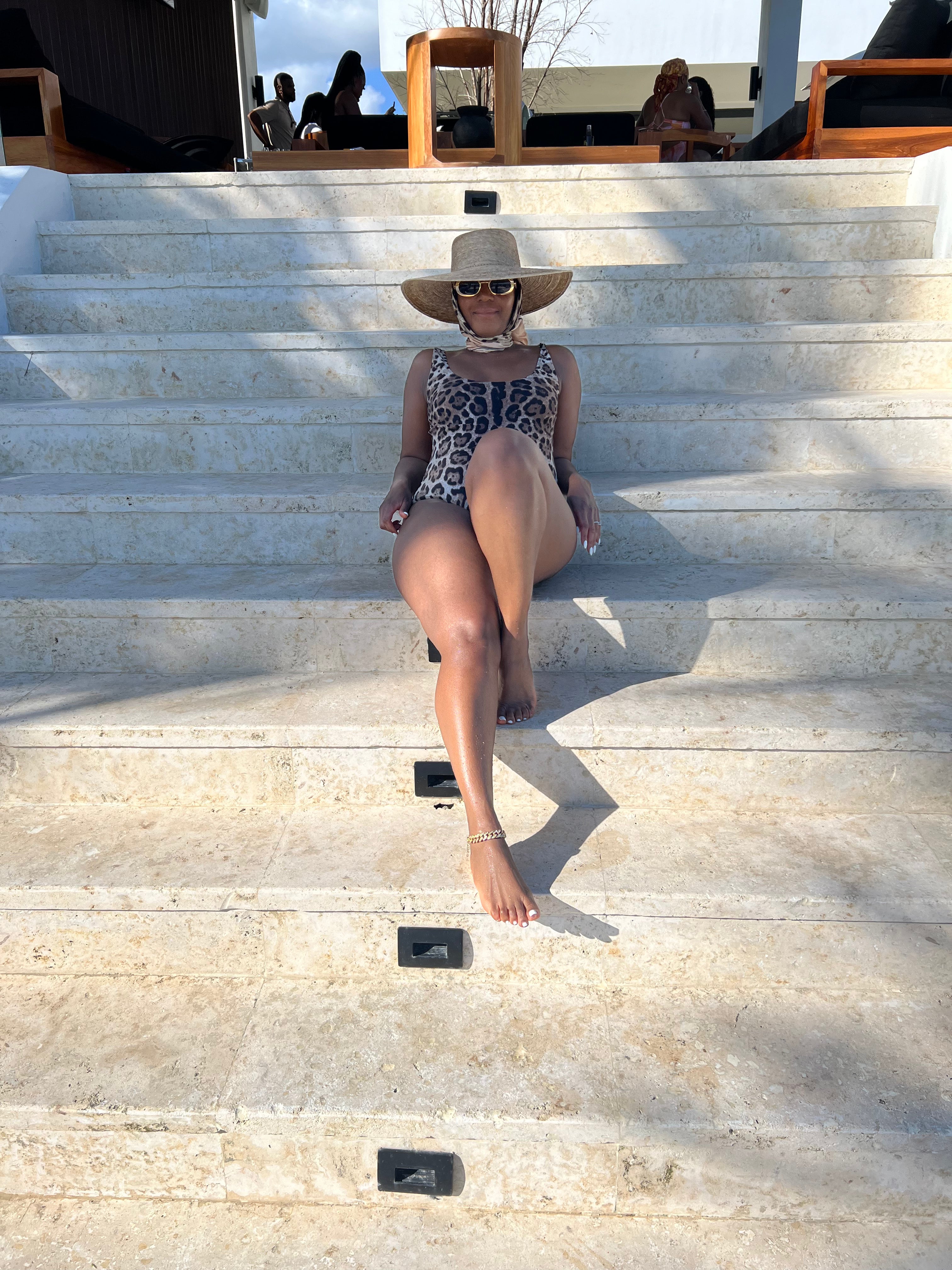 Palm Leaf Boater Hat - The Vault by Sacha