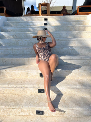 Palm Leaf Boater Hat - The Vault by Sacha