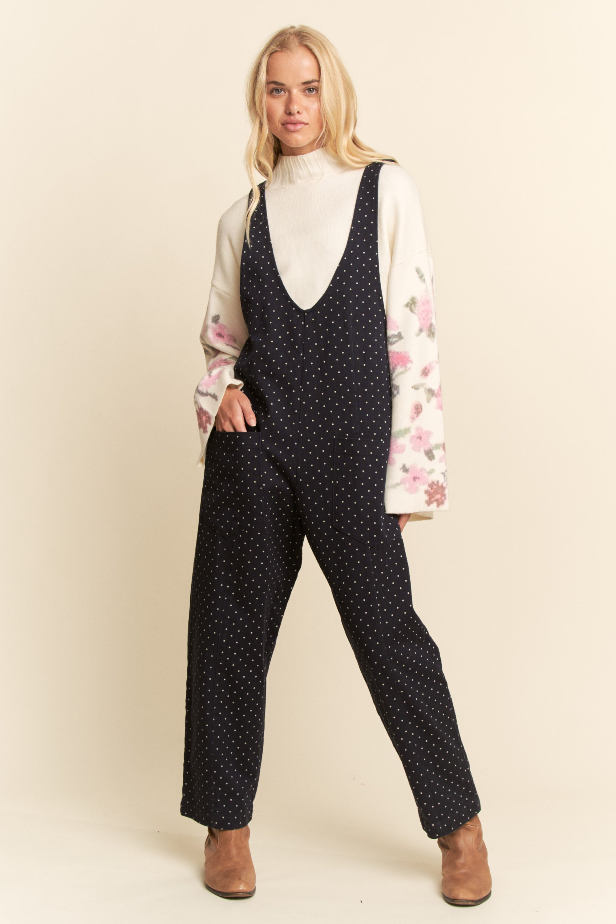 Polka Dot Jumpsuit