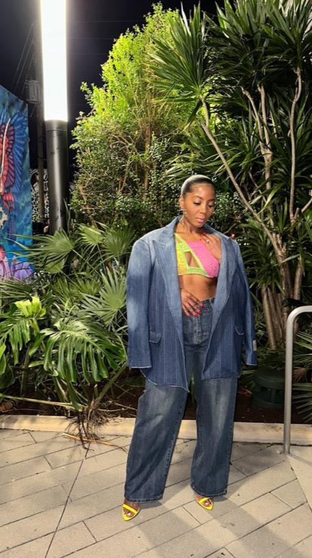 Denim Blazer & Jeans- Sold Separate - The Vault by Sacha