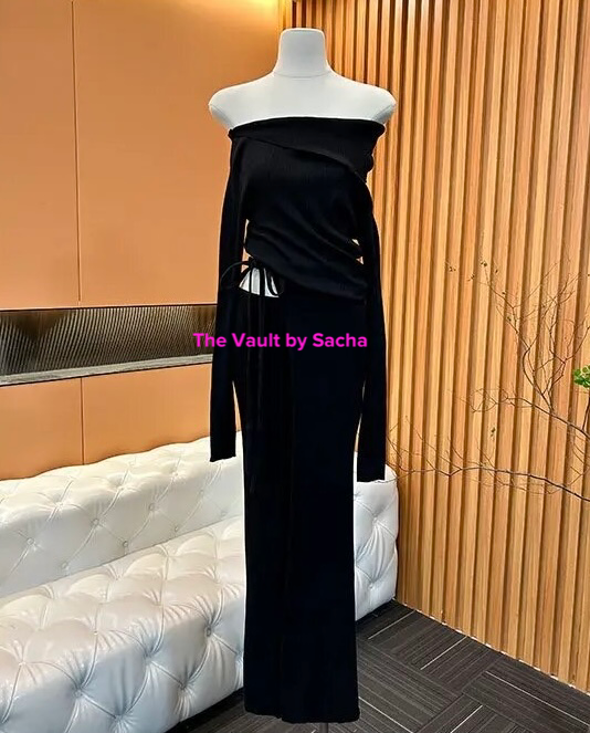 Ribbed Knit Off Shoulder Top | FINAL SALE - The Vault by Sacha