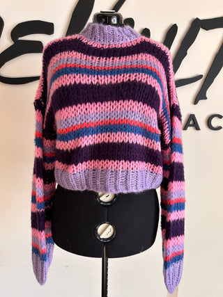 Pink Striped Sweater - The Vault by Sacha