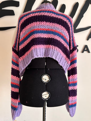 Pink Striped Sweater - The Vault by Sacha