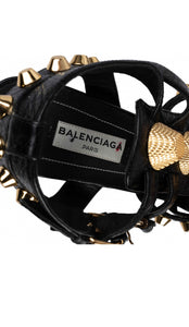 Balenciaga gold gladiator sandals