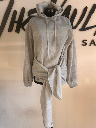 Tie Waist Sweatshirt - The Vault by Sacha