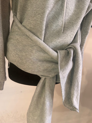 Tie Waist Sweatshirt - The Vault by Sacha