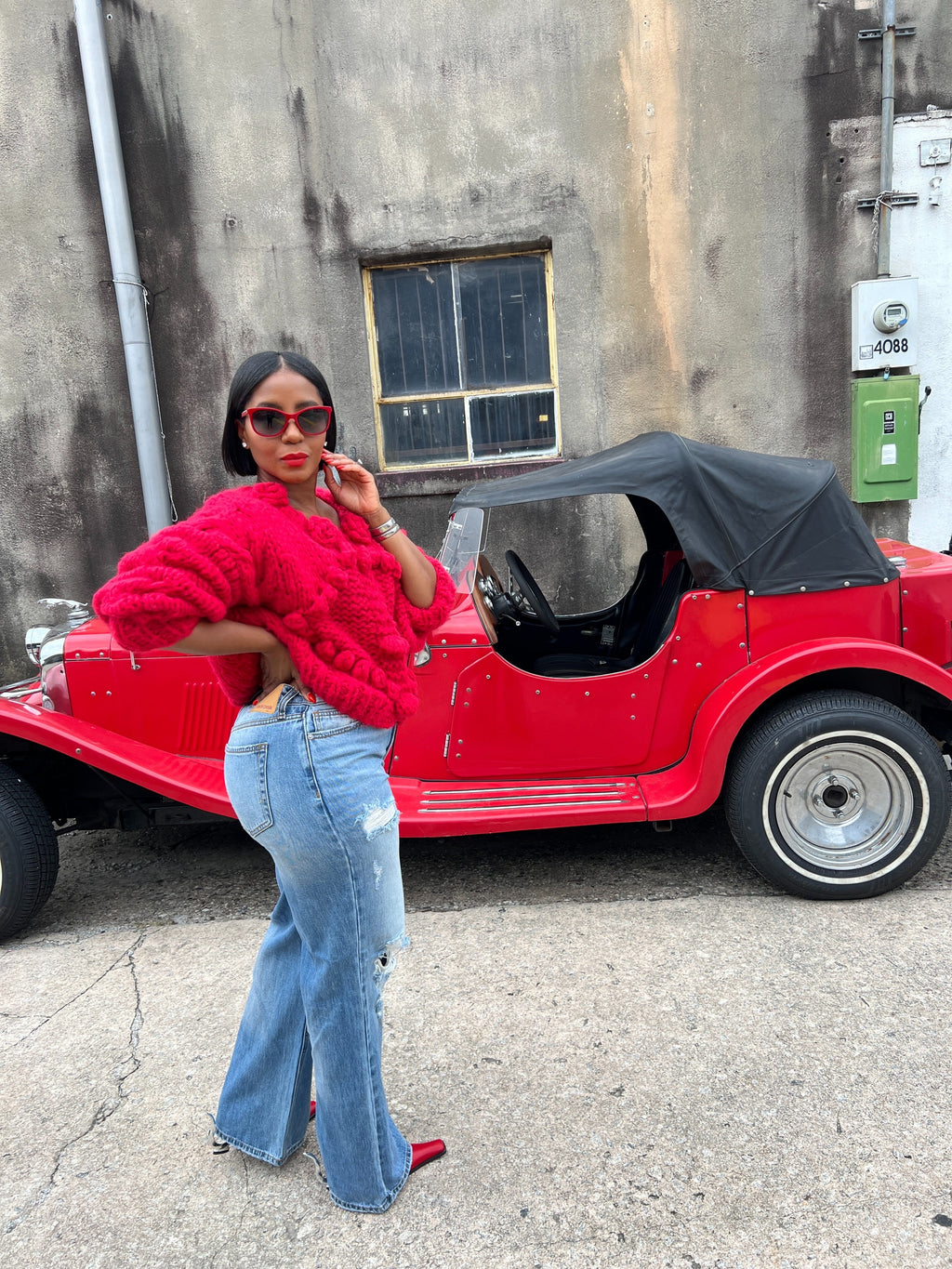 Vintage Distressed Jeans - The Vault by Sacha