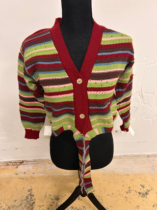 Multi Color Stripe Sweater - The Vault by Sacha