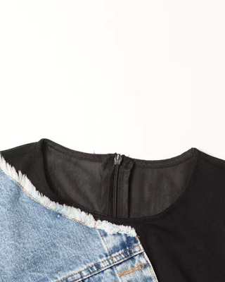 Shadowline Denim Dress - The Vault by Sacha