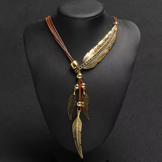 Taboo Feather Necklace