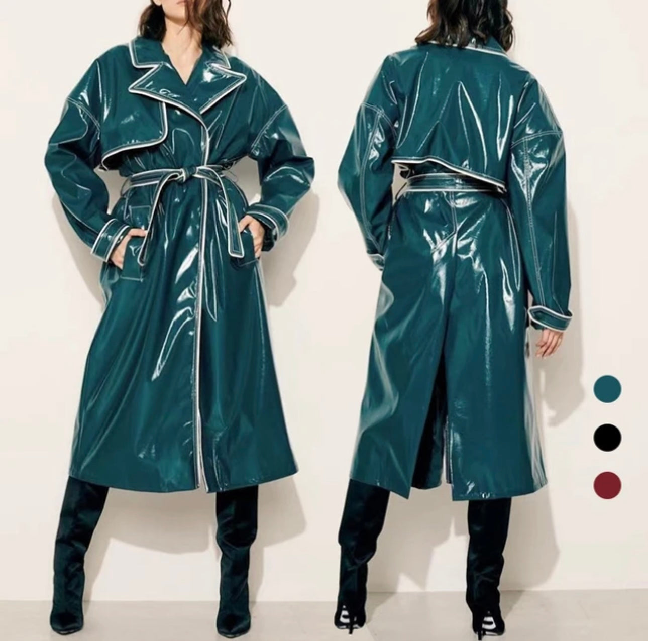 Money on my Mind Wrap Trench Coat | FINAL SALE - The Vault by Sacha