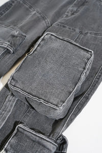 Cargo Pocket Skinny Jeans